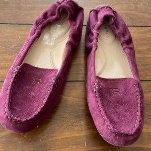 Taryn Rose suede loafers (sz 7.5)